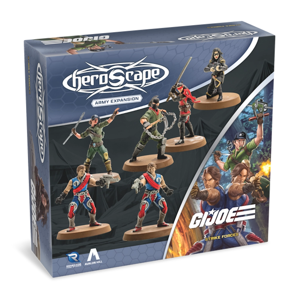 gi joe heroscape striker forces army expansion