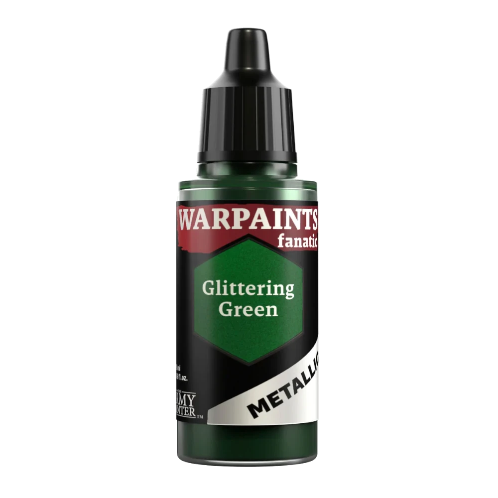 army painter warpaints fanatic paint metallic glittering green