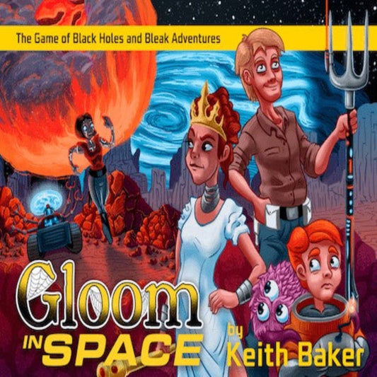 gloom in space card game family fun