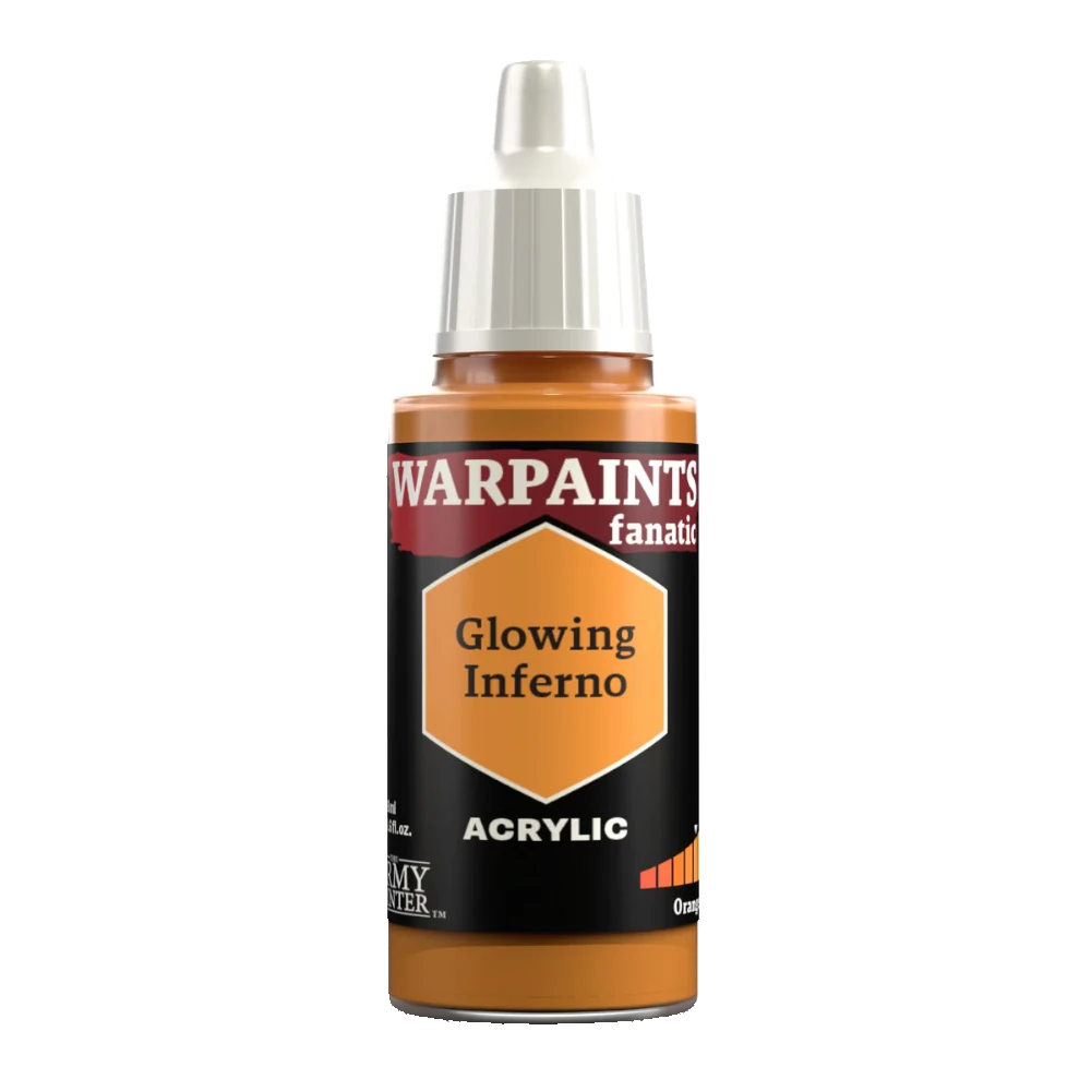 army painter warpaints fanatic paint acrylic glowing inferno