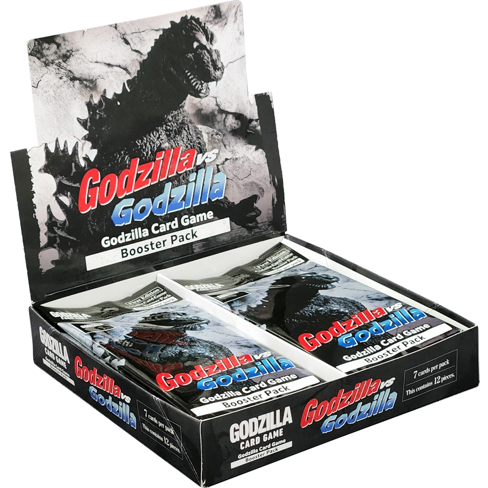 godzilla vs card toho booster box pack kaiju
