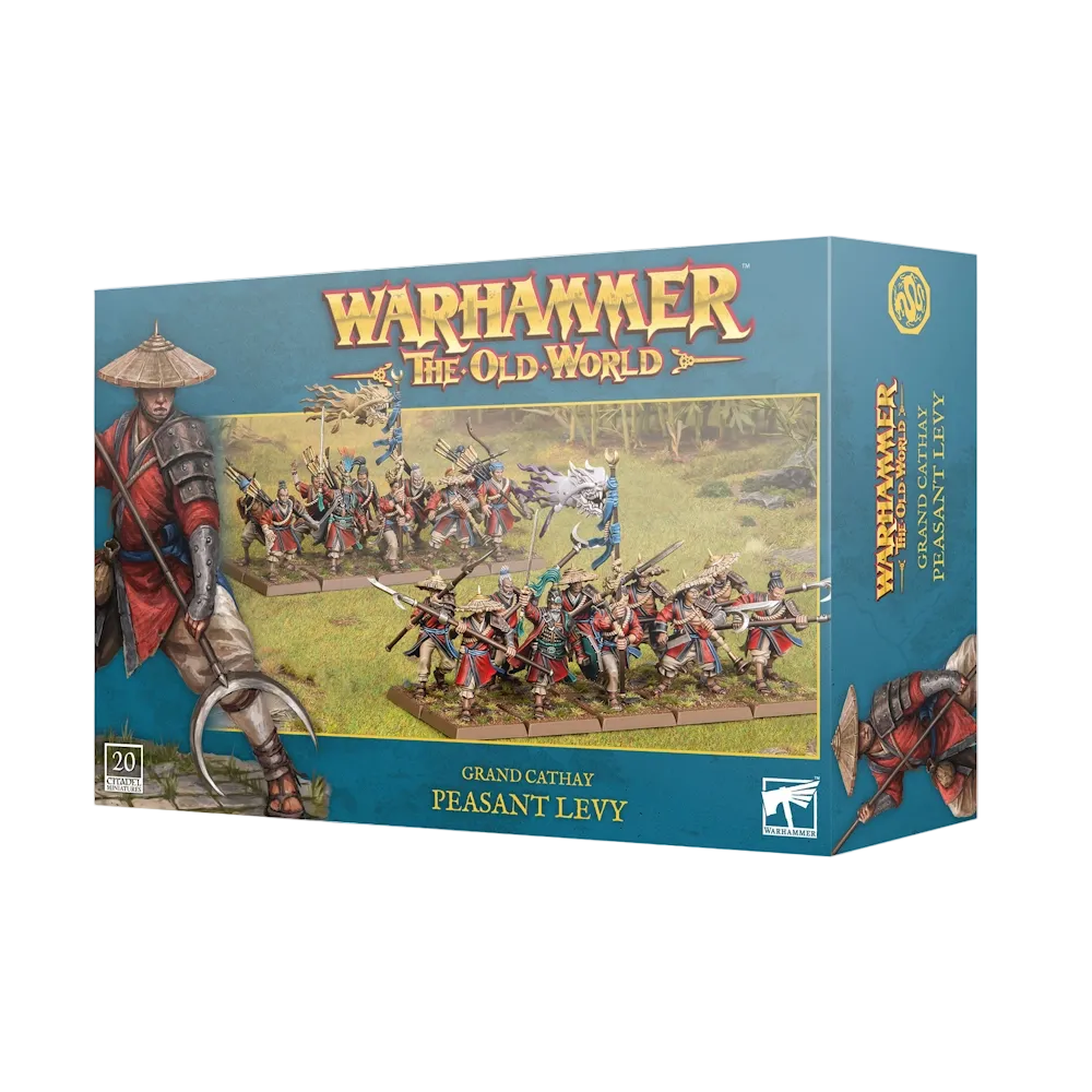 grand cathay old world peasant levy archers spears