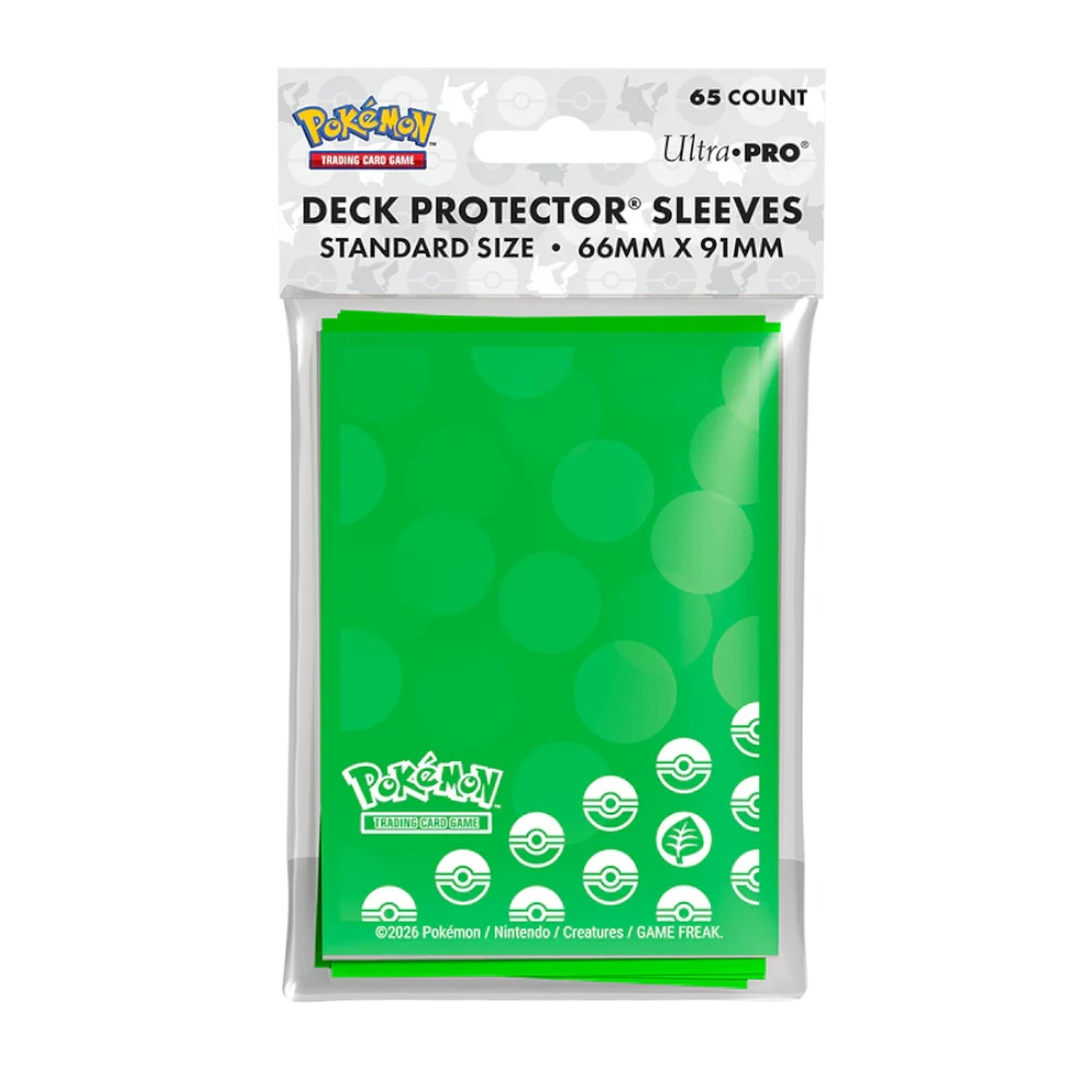 pokemon ultra pro deck protector sleeves grass card