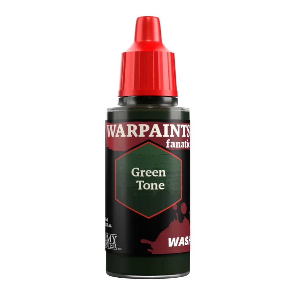 army painter warpaints fanatic paint wash green tone