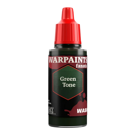 army painter warpaints fanatic paint wash green tone