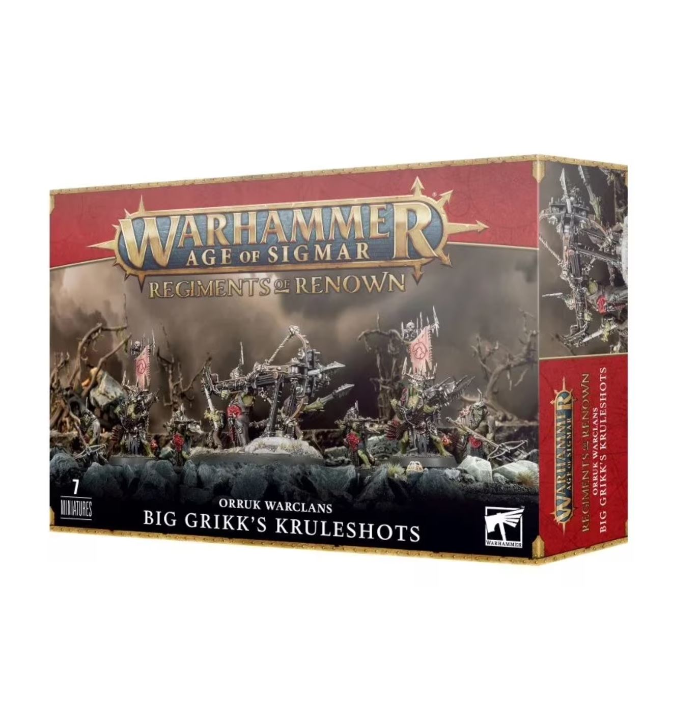 Warhammer Age of Sigmar: Orruk Warclans Big Grikk's Kruleshots Regiments of Renown