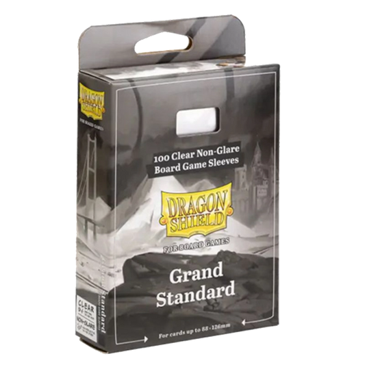 dragon shield board game sleeves clear grand standard