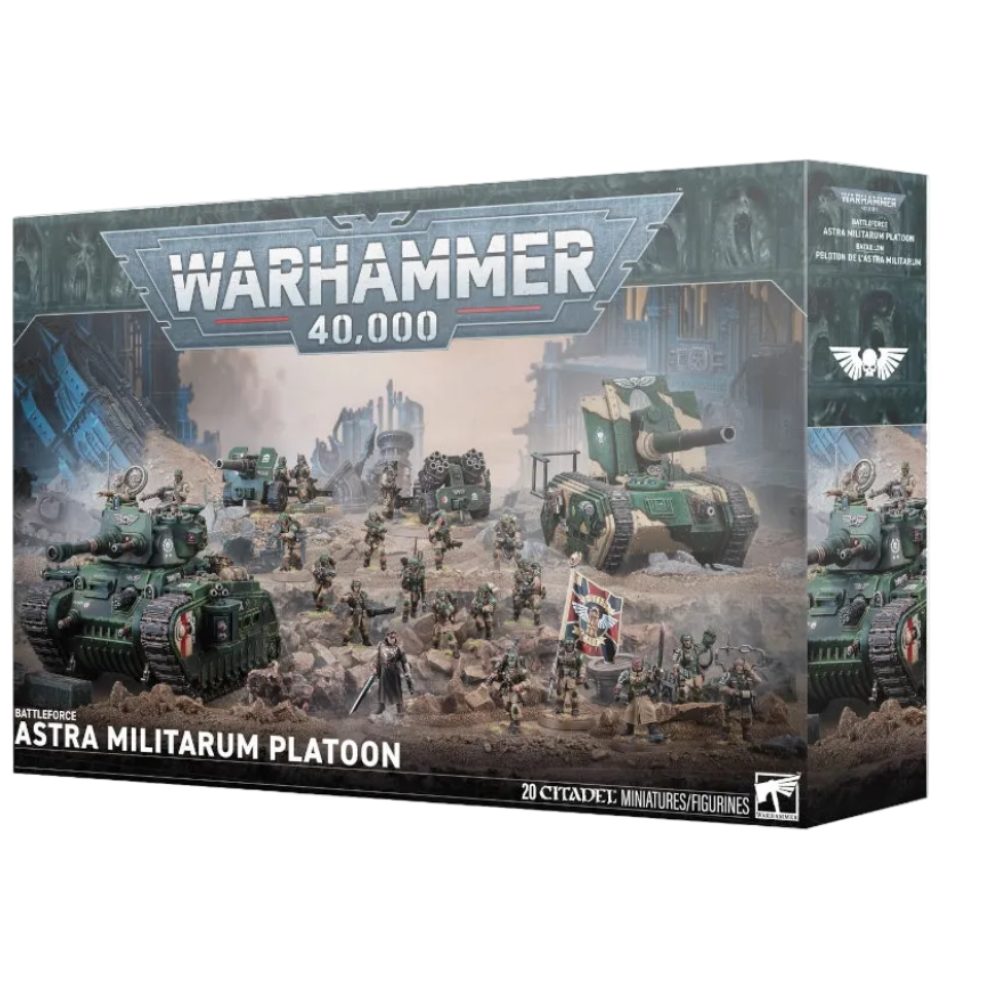 warhammer 40k battleforce astra militarum platoon