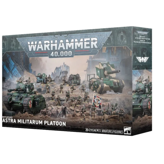 warhammer 40k battleforce astra militarum platoon