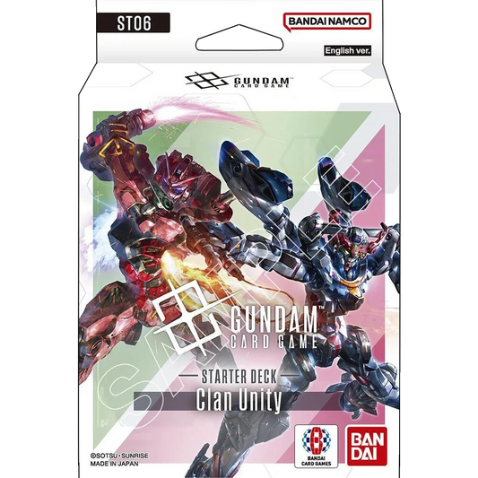 gundam card game starter deck clan unity