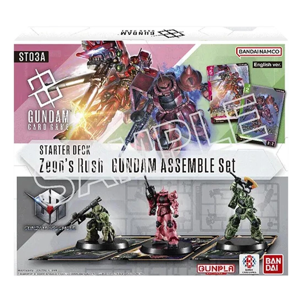 Gundam Card Game Starter Deck Assemble Set English