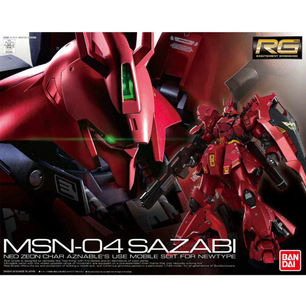 bandai namco msn 04 sazabi gundam model kit 