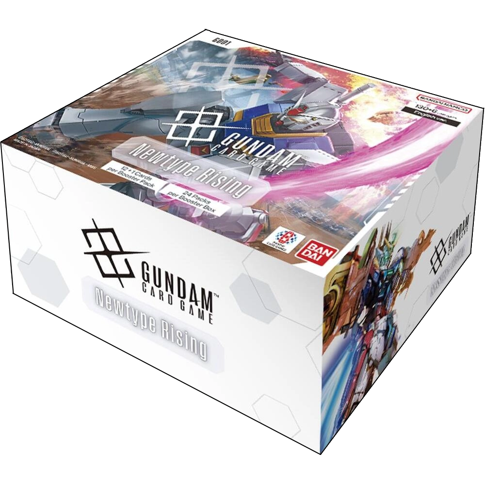 gundam newtype rising booster box sealed packs tcg
