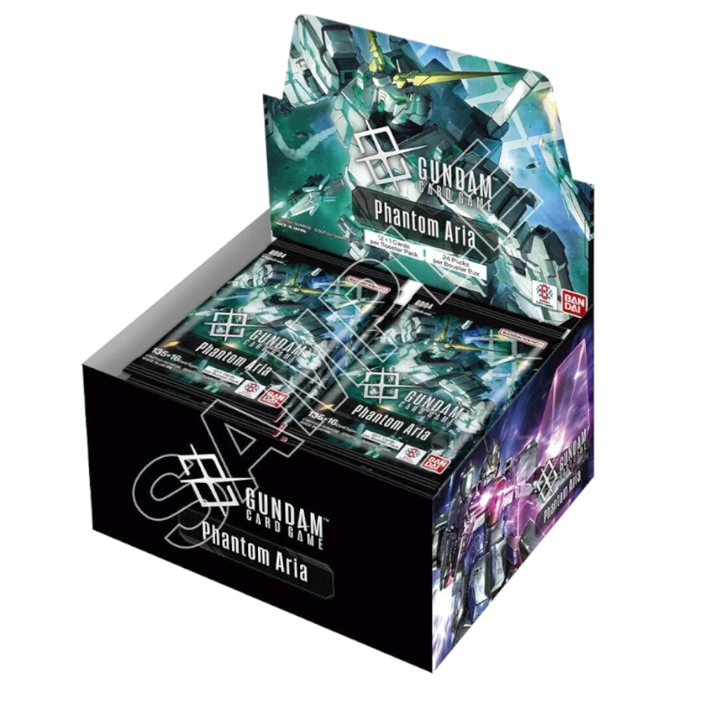 gundam card game booster box phantom aria 
