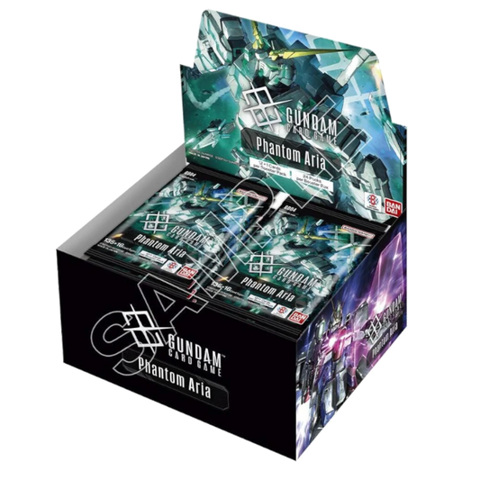 gundam card game booster box phantom aria 
