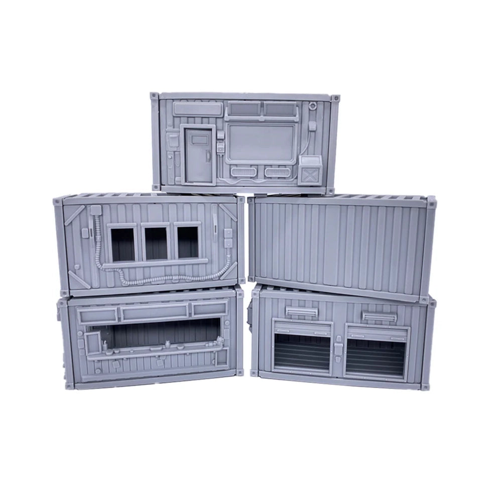 hab unit containers monster fight club scenery