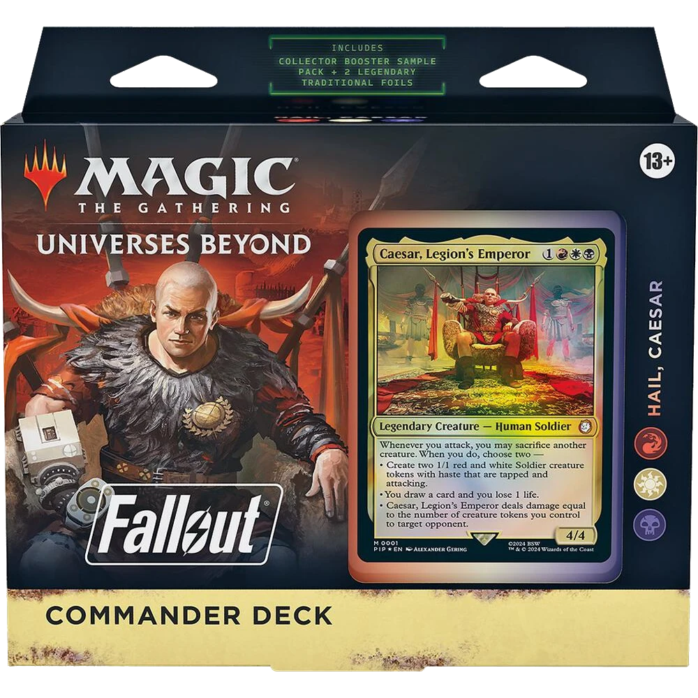 magic gathering fallout commander hail caesar legions emperor