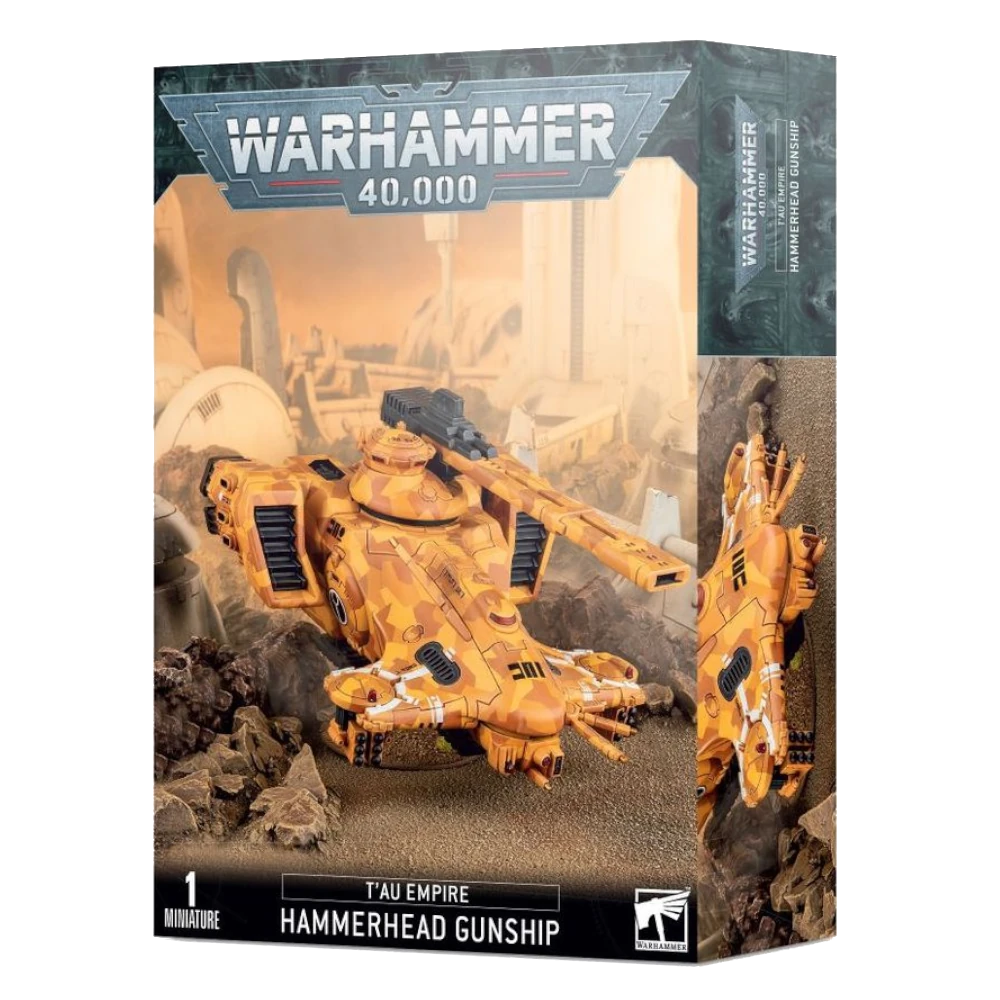 warhammer tau empire hammerhead gunship miniature game
