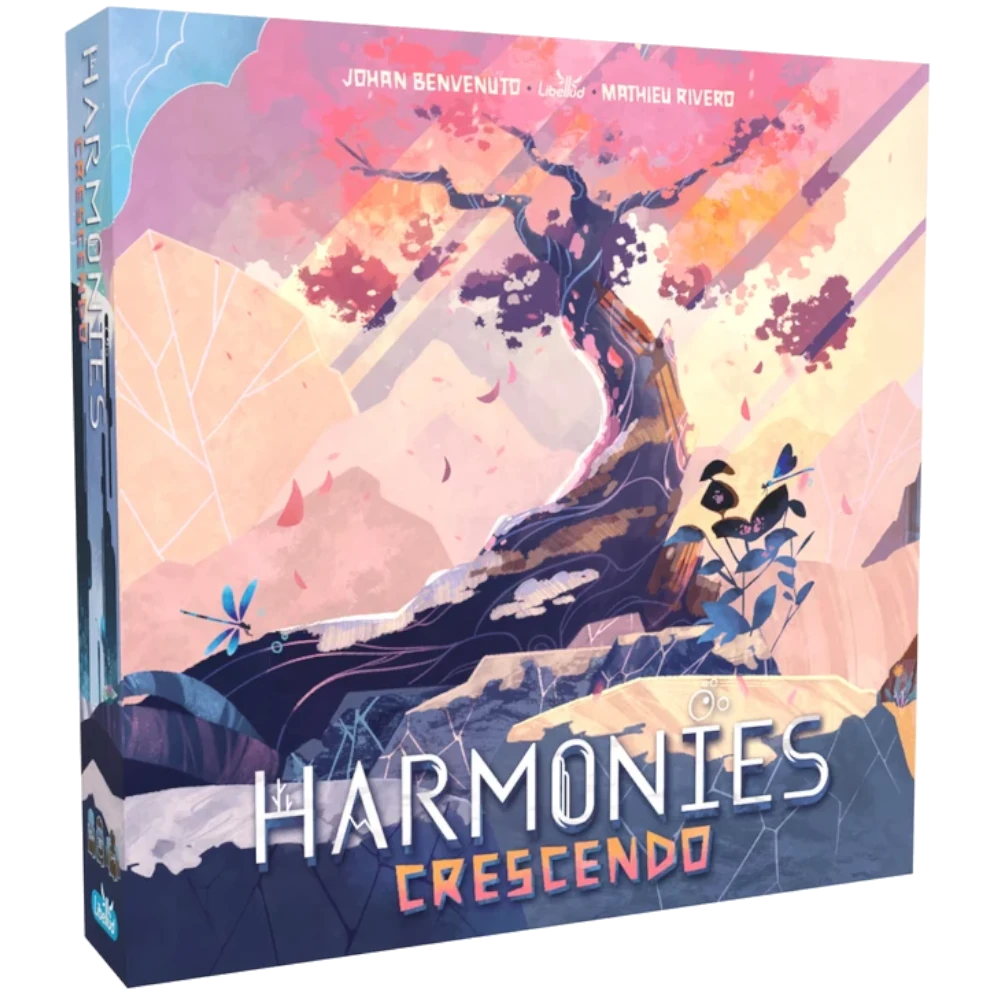 harmonies crescendo board game asmodee cards