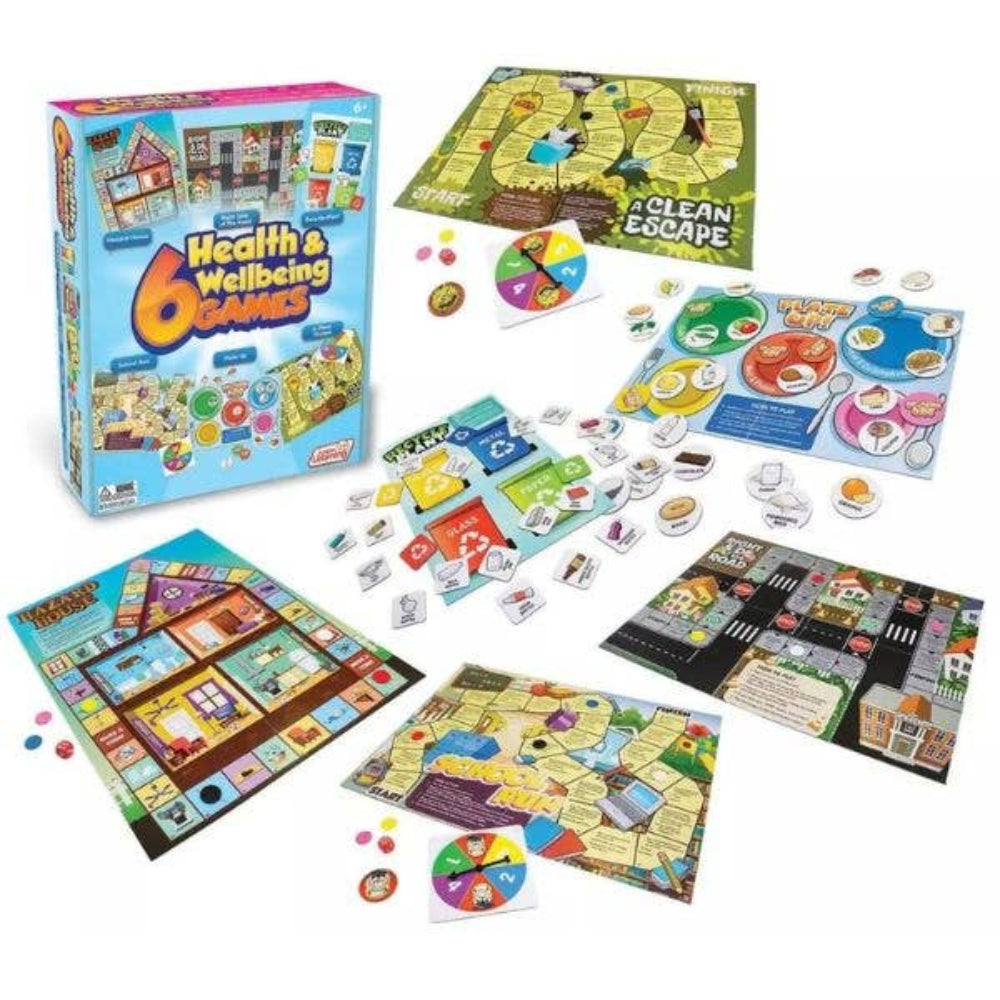 six health wellbeing games for kids STEM