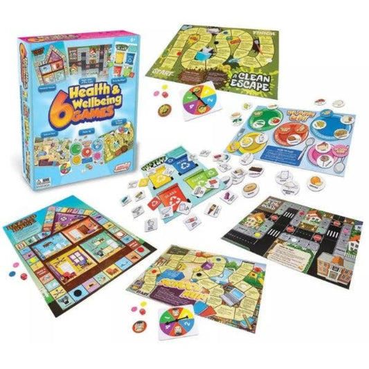six health wellbeing games for kids STEM