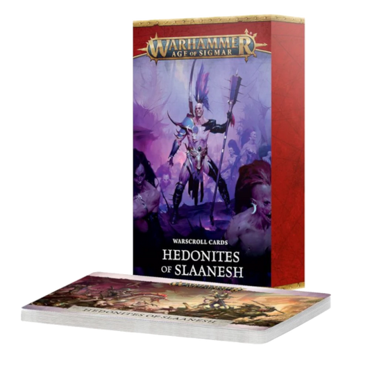 hedonites slaanesh warscrolls cards warhammer age sigmar