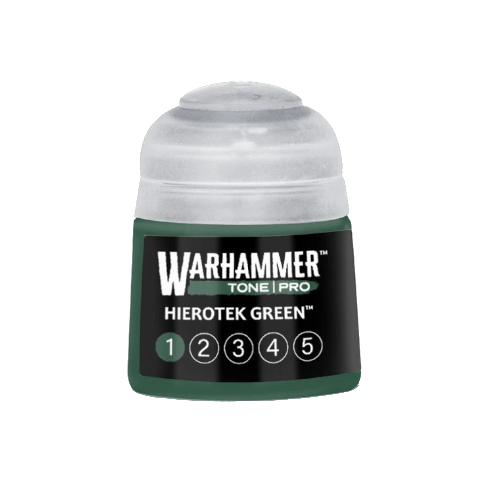 warhammer tone pro citadel paint hierotek green