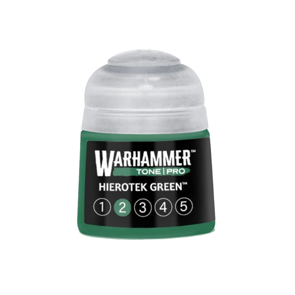 warhammer tone pro citadel paint hierotek green