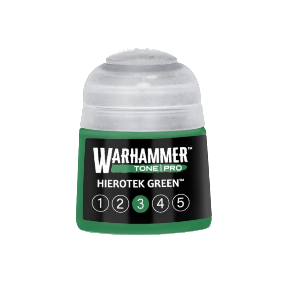 warhammer tone pro citadel paint hierotek green