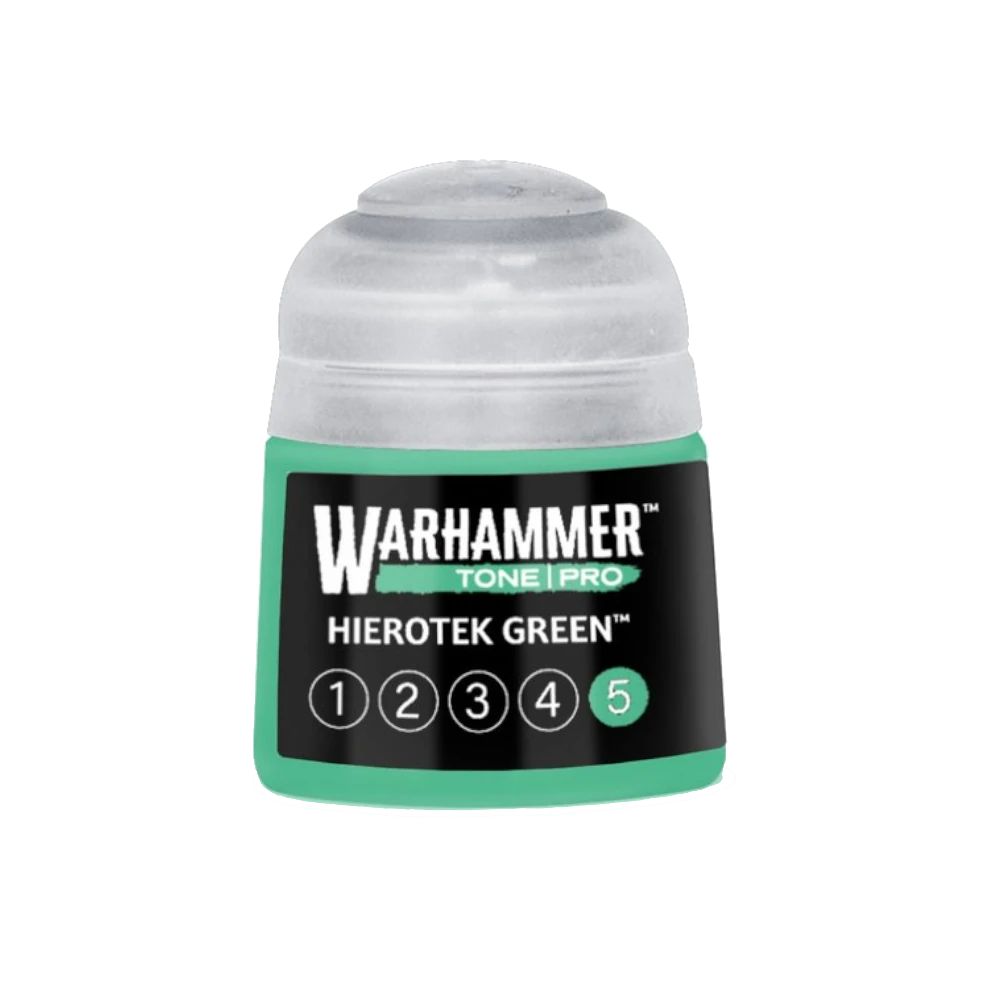 warhammer tone pro citadel paint hierotek green