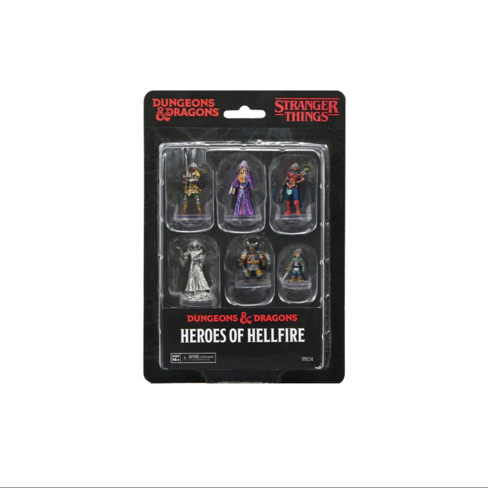 dungeons dragons stranger things hellfire club heroes miniatures