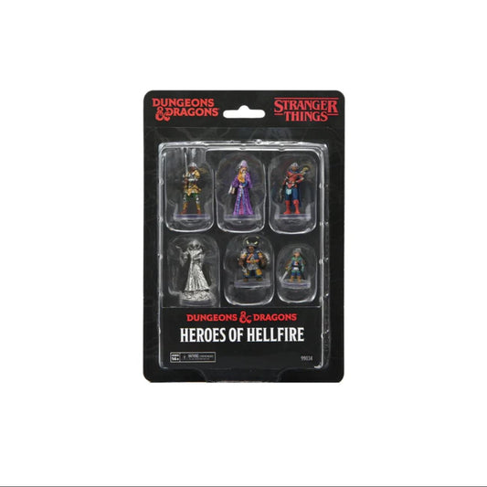 dungeons dragons stranger things hellfire club heroes miniatures
