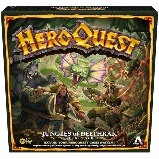 heroquest hero quest jungles delthrak avalon hill expansion