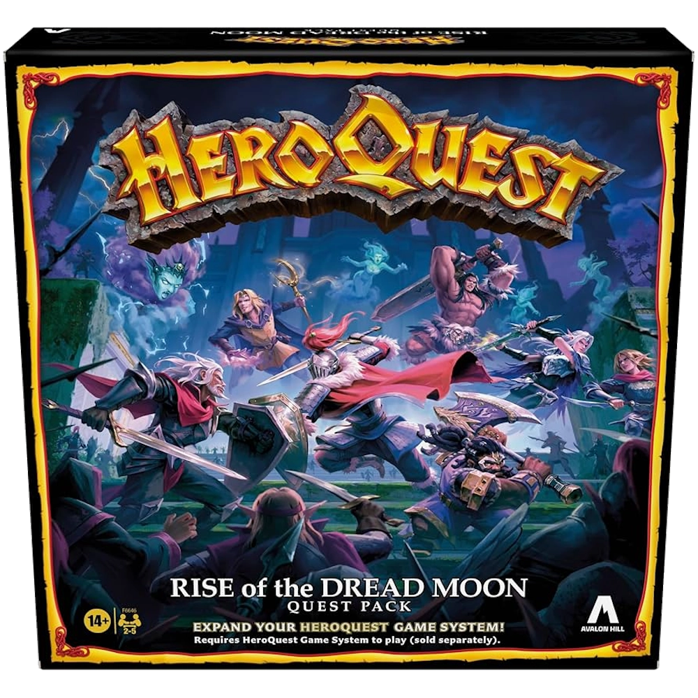 heroquest hero quest rise dread moon pack expansion