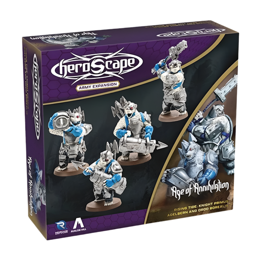 heroscape age annihilation rising tide primus adelbern ordo borealis