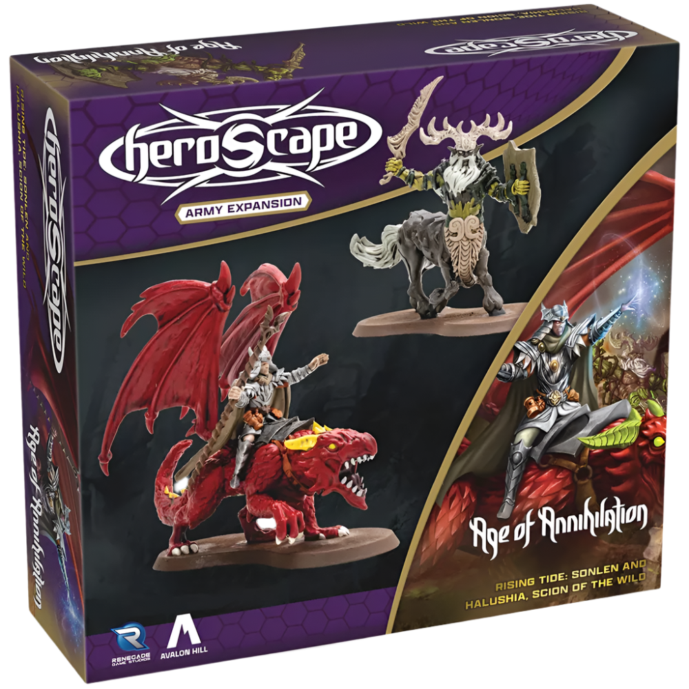 heroscape age annihilation rising tide sonlen halushia army expansion