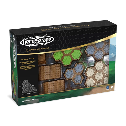 heroscape lands of valhalla terrain renegade game studios
