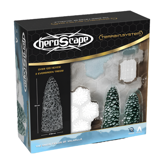 heroscape terrain system snow fields valhalla renegade avalon hill