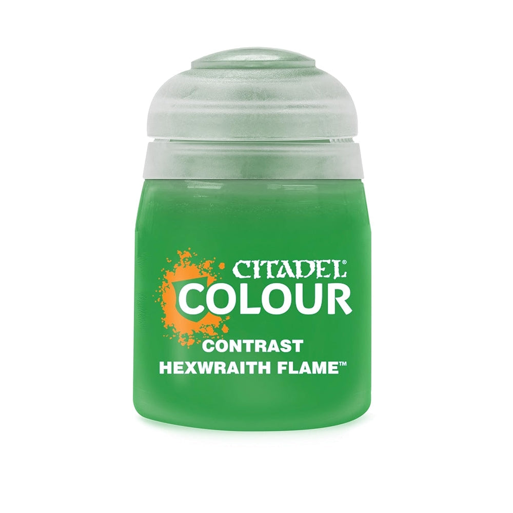citadel colour contrast hexwraith flame color paint miniature