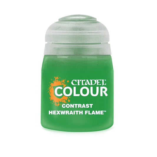 citadel colour contrast hexwraith flame color paint miniature