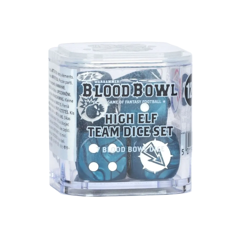 blood bowl high elf team dice 