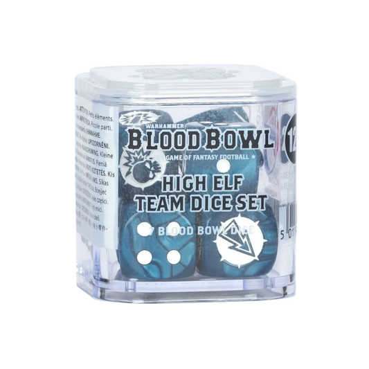 blood bowl high elf team dice 