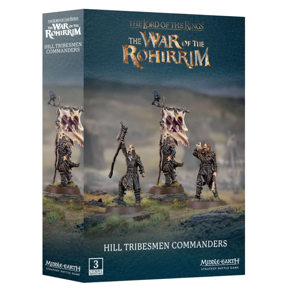 lord rings hill tribeman commanders war rohirrim