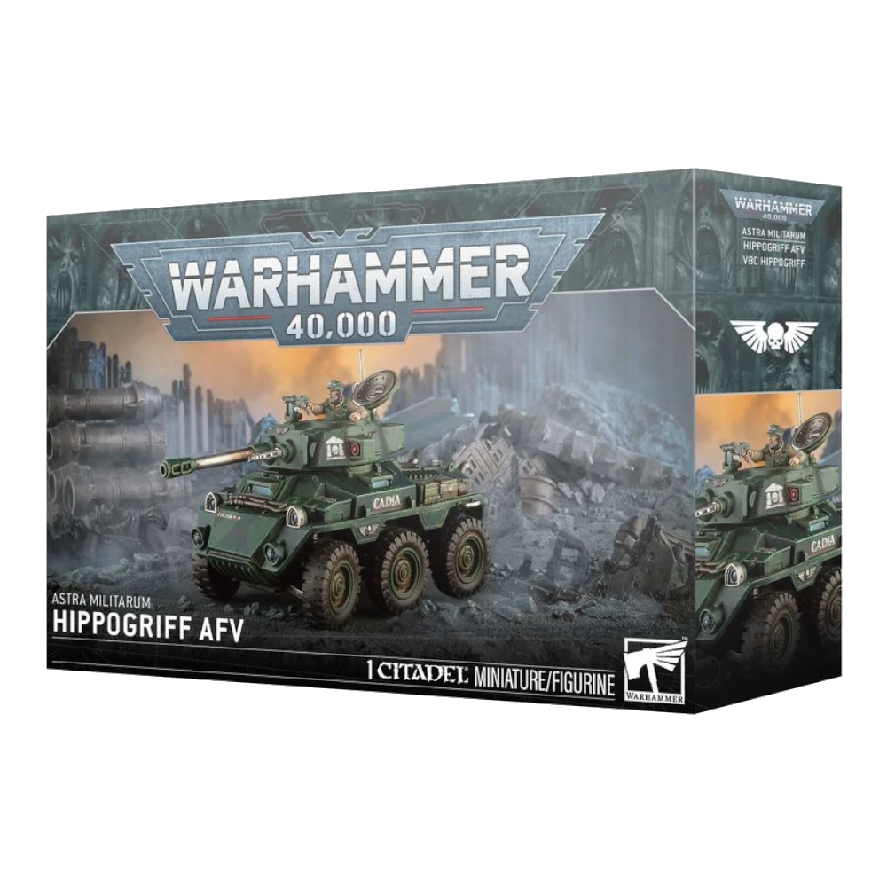 warhammer astra militarum hippigriff tank miniature
