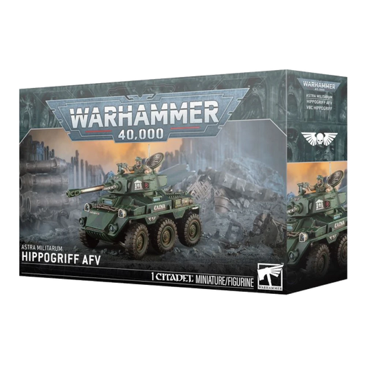 warhammer astra militarum hippigriff tank miniature