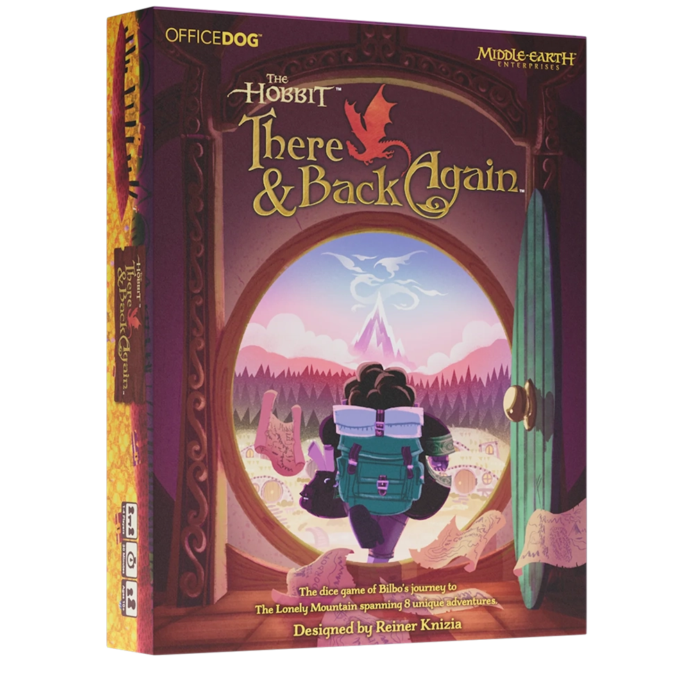 hobbit there back again officedog tolkien dice adventure