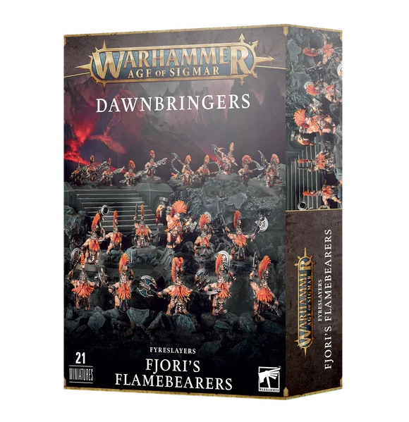 warhammer age of sigmar fyreslayers fjoris flamebearers