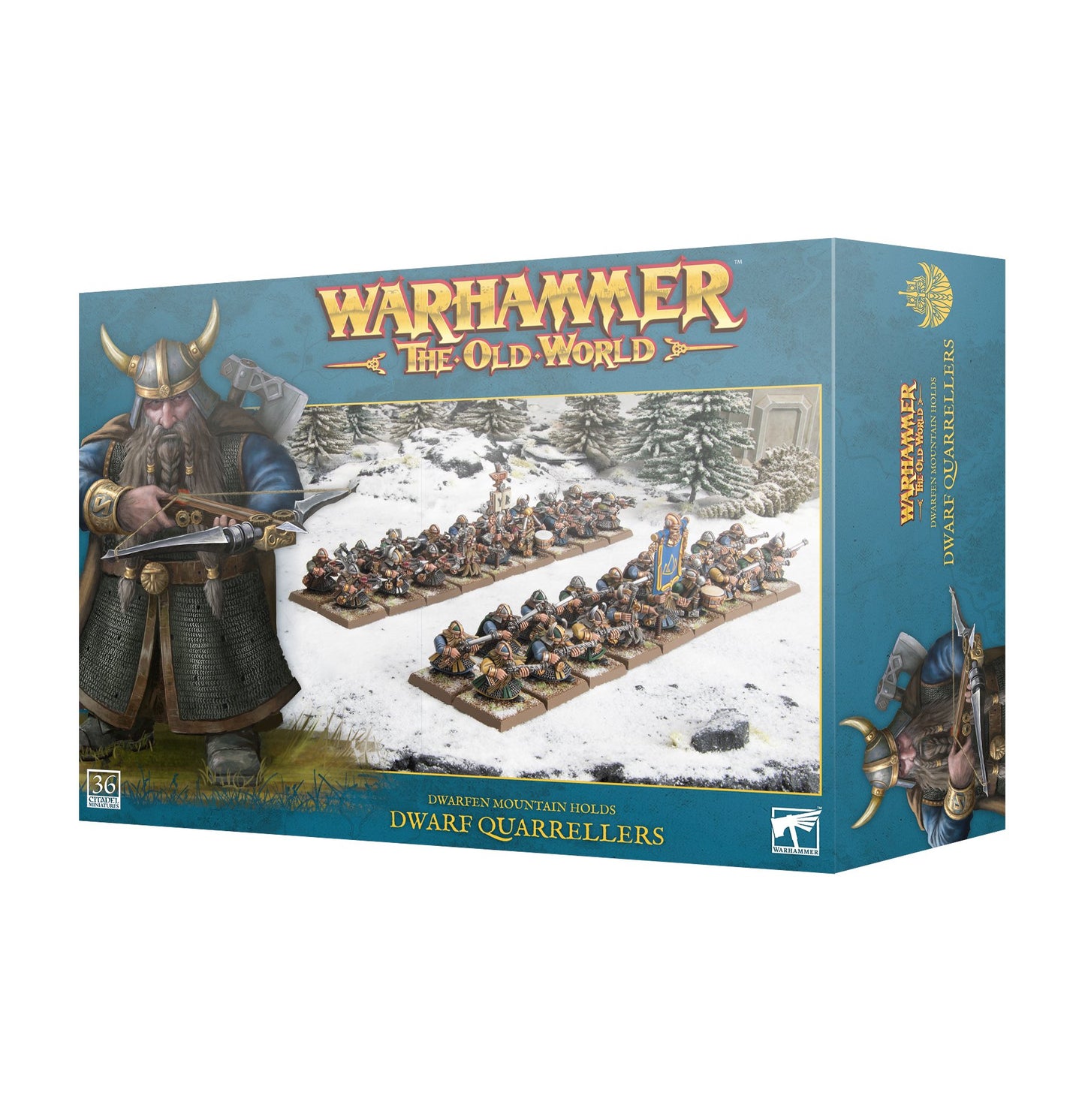 Warhammer The Old World: Dwarfen Mountain Holds Dwarfen Quarrelers