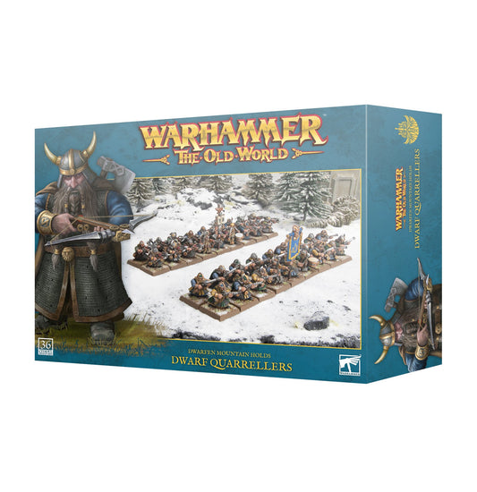 Warhammer The Old World: Dwarfen Mountain Holds Dwarfen Quarrelers