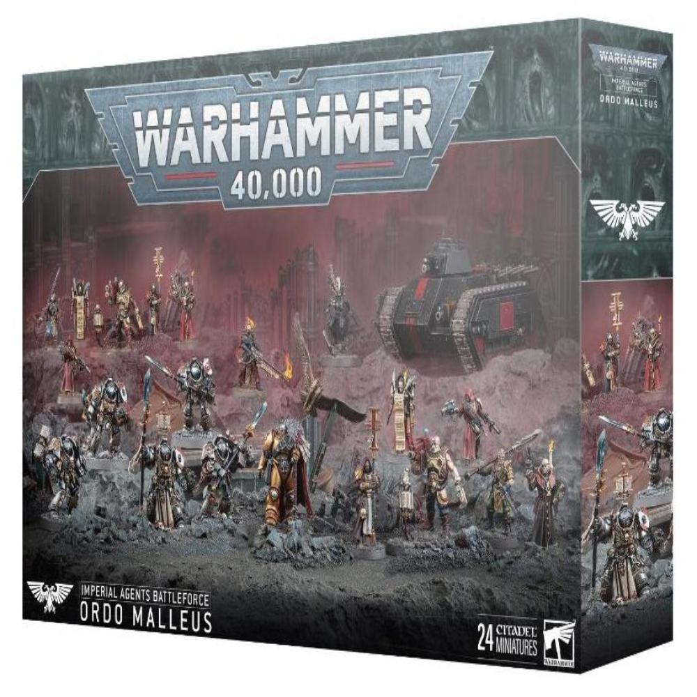 WARHAMMER 40k IMPERIAL AGENTS BATTLEFORCE ORDO MALLEUS BOX